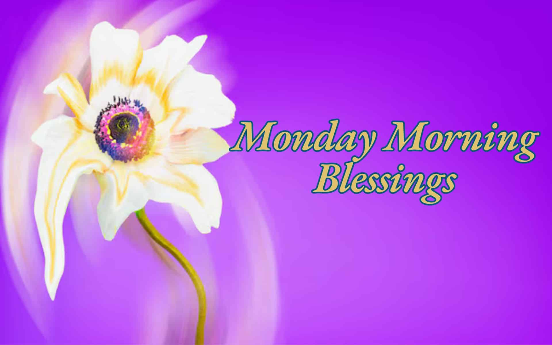 Monday Morning Blessings