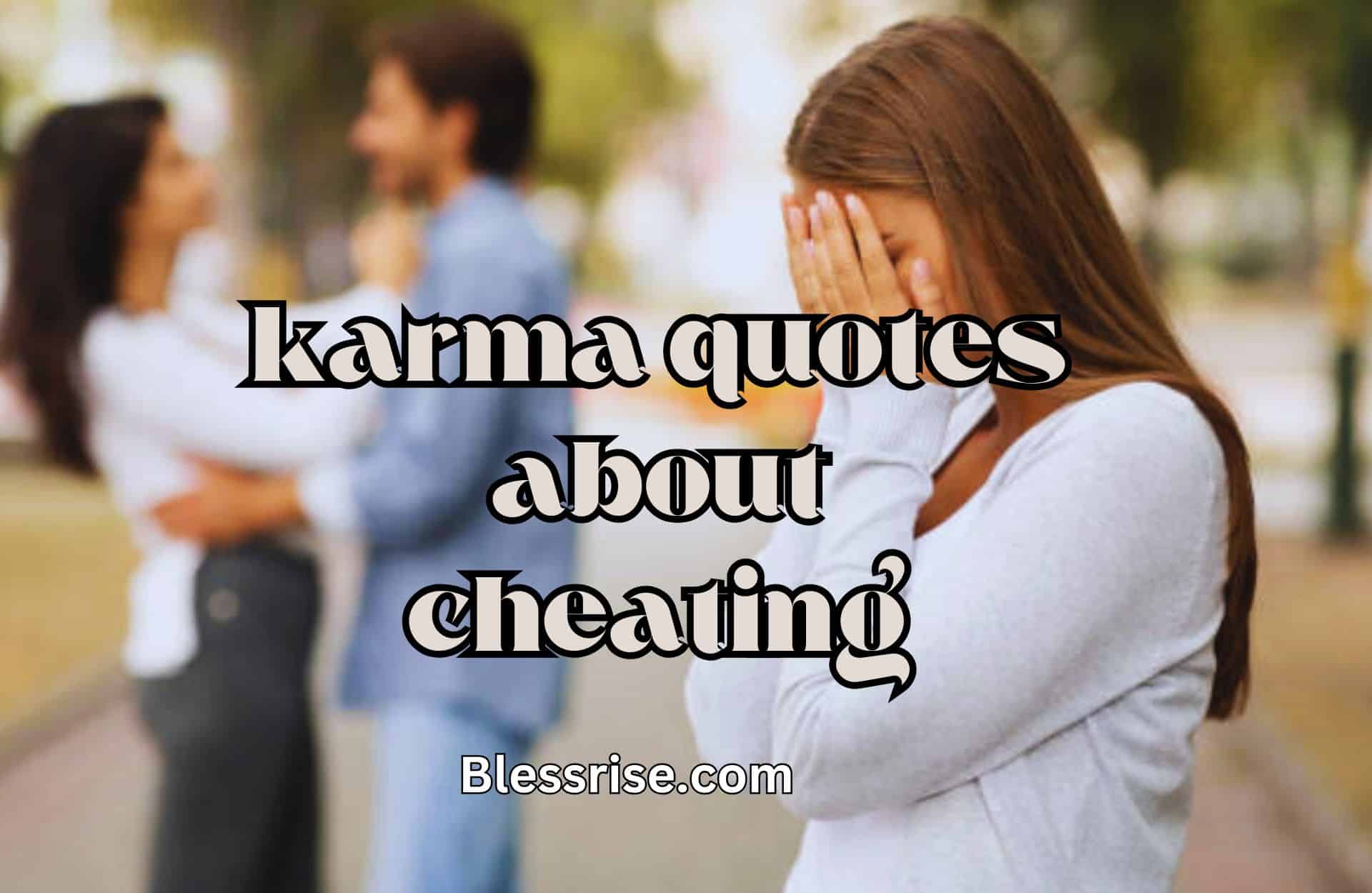 karma quotes about cheating