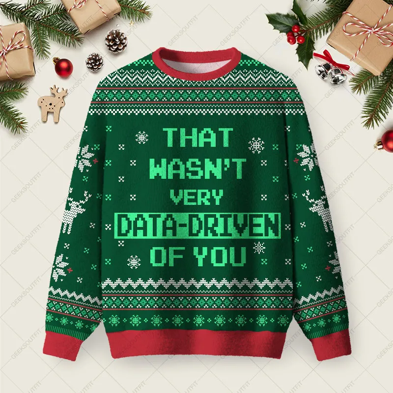 The Ultimate Geek Christmas Outfit: Ugly Christmas Sweaters & Geek T-Shirts GeeksOutfit